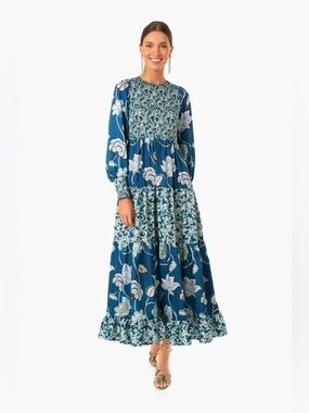 Tuckernuck Blue Geranium Libby Dress